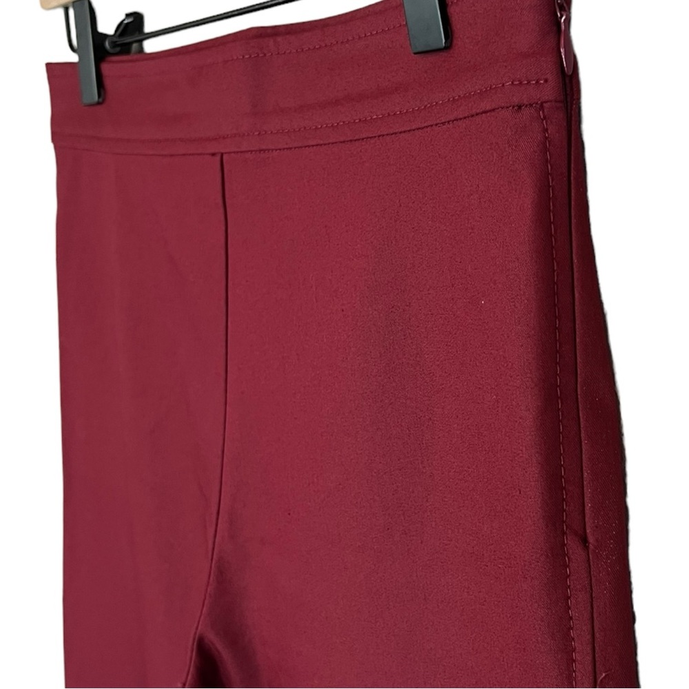 Theory Bimsa Deep Raspberry Approach Pants - Picture 3 of 7